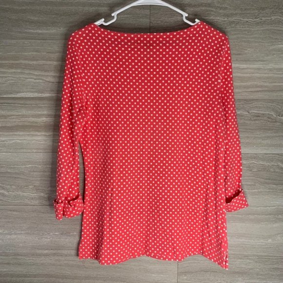 Women’s Karen Scott Polka Dot Blouse - Picture 6 of 6